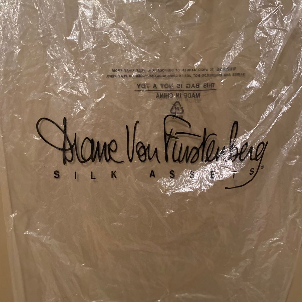 Diane Von Furstenberg Plastic Garment Bag